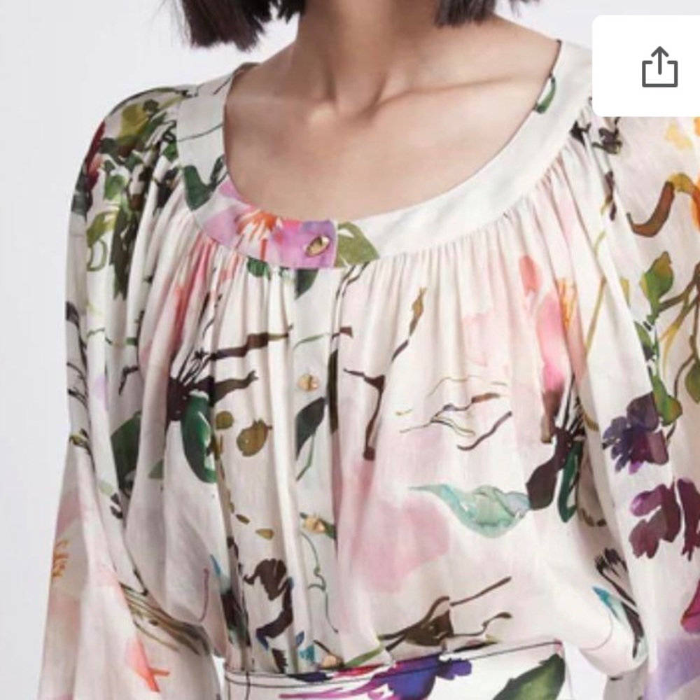 AJE Drift Le‎ Corsaire Silk Blouse Top - Picture 2 of 7
